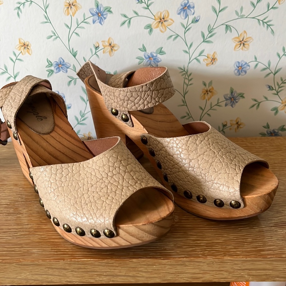 Free people clog sandals